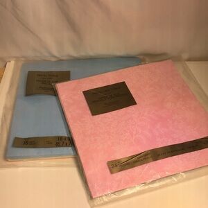 Vintage Regal unused Pastel Pink and Blue Tissue Paper Sets 2pkgs unopened